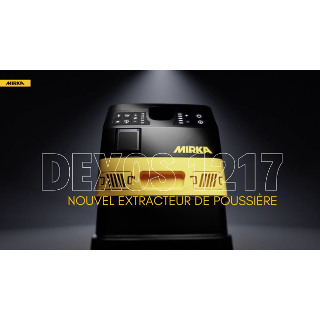 Mirka DEXOS 1217 M AFC avec tuyau protéger et câble de 4 m - Mirka Mirka DEXOS 1217 M AFC avec tuyau protéger et câble de 4 m - Mirka