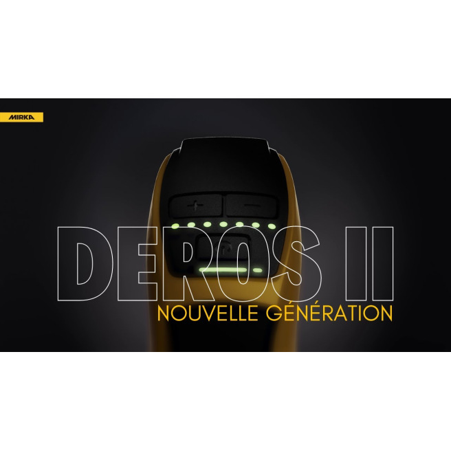 Mirka DEROS II 650CV Ø 150 mm ponceuse orbitale exc. 5.0 mm - Mirka