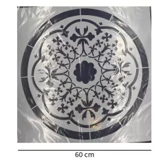 Pochoir Mandala classique 60x60cm
