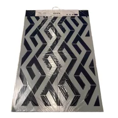 Pochoir Labyrinthe Géométrique 60x90 cm Pochoir Labyrinthe Géométrique 60x90 cm