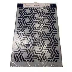 Pochoir Bold Hexagone 60 x 90 cm