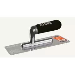 STONE Master Trowel  - taloche  rectangulaire avec dents 3mm  - 240x100x0,6 mm - LOGGIA
