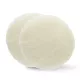 Lambs Wool Polarshine – Peau de mouton blanche 150 mm – Mirka (lot de 2)