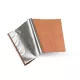 Feuilles d'aluminium imitation - 14 x 14 cm - Giusto Manetti - carnet de 25 feuilles