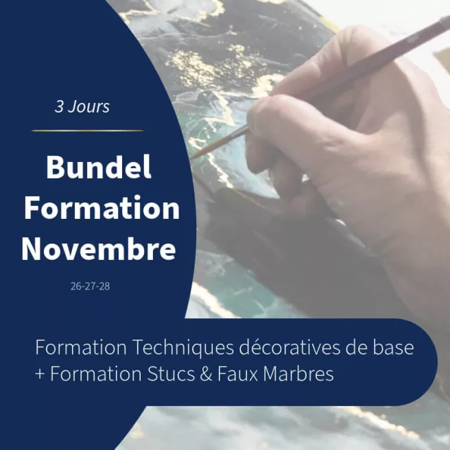 Bundel Formation - Faux marbres & Techniques décoratives de base