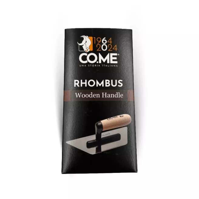 Rombus - Taloche isocele 240 x120x0.6 mm - manche en bois