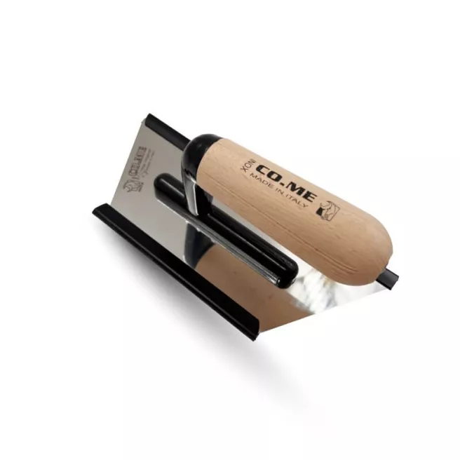 Rombus - Taloche isocele 240 x120x0.6 mm - manche en bois