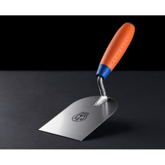 Truelle à matière - 80 cm - manche en gomme orange - Pavan 980/inox