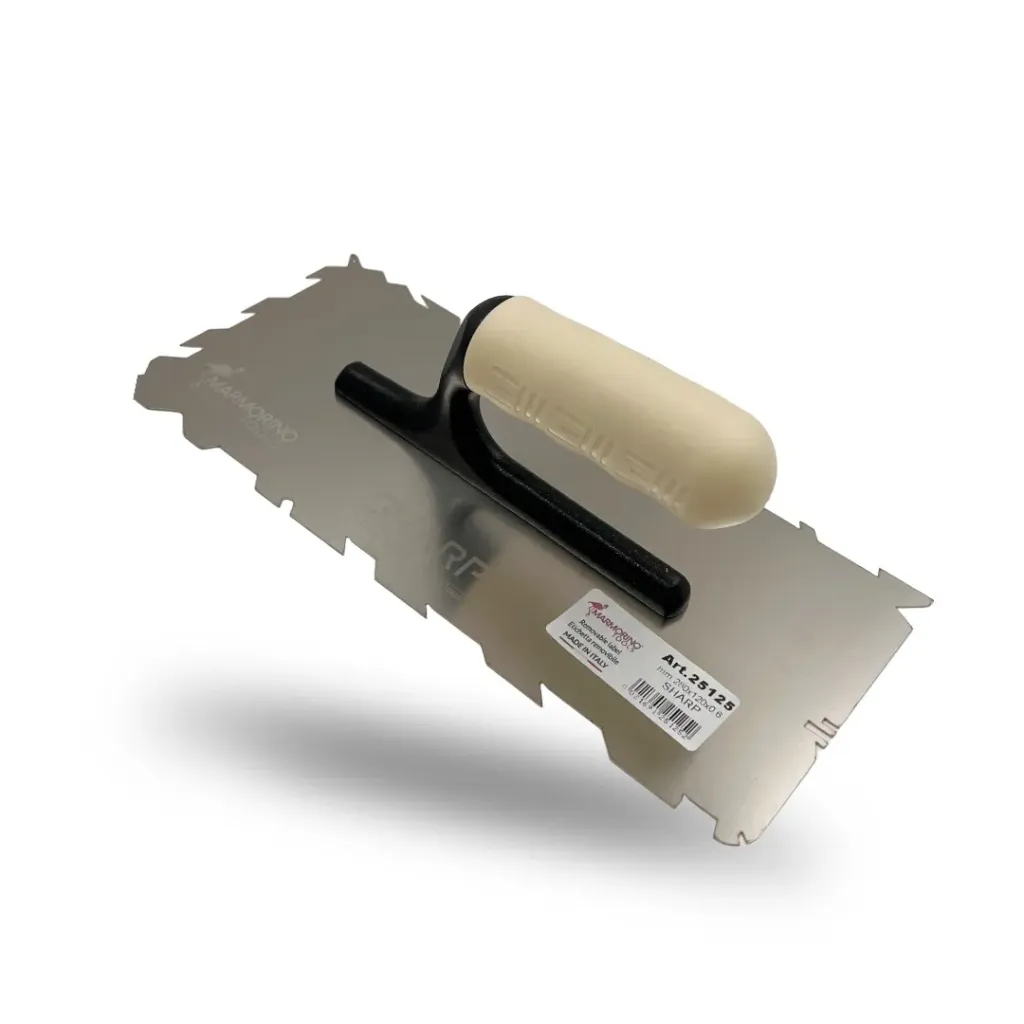 [MA25125] Sharp Trowel - Stainless steel effect trowel - Marmorino tools