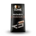 Rhombus 0,6 mm – Taloche trapézoïdale 2-en-1 à manche bois – Co.Me