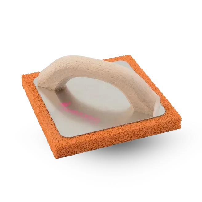 Laser Sponge 140 × 140 mm – Taloche éponge pour patines et effets décoratifs – Marmorino Tools