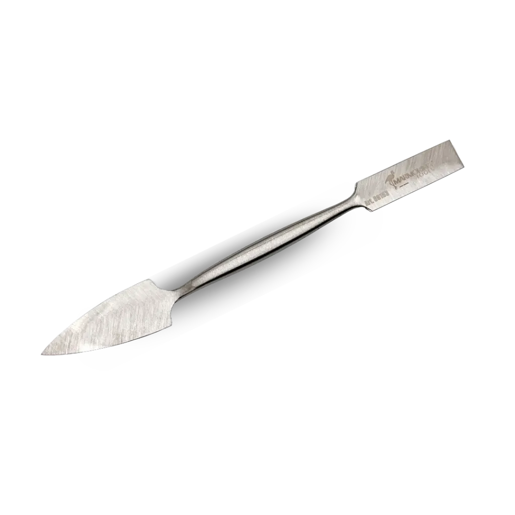 Groove 19 mm – Spatule de sculpture et d’incision pour effets pierre et marbre – Marmorino Tools