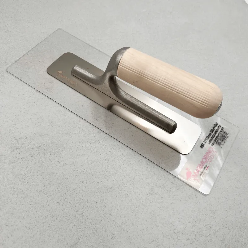 [MA21137] Microflex Poli 1 mm – Taloche ultra flexible en polycarbonate à manche bois – Marmorino Tools