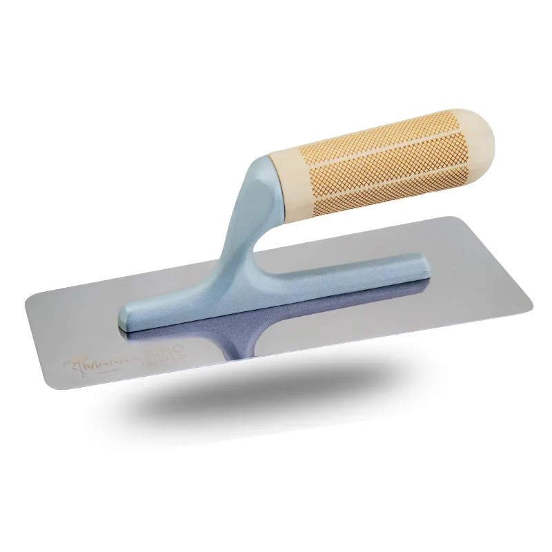 Xtrowel Inox - Trowel for white plasters, semi-rigid blade 0.5 mm thick - Marmorino tools