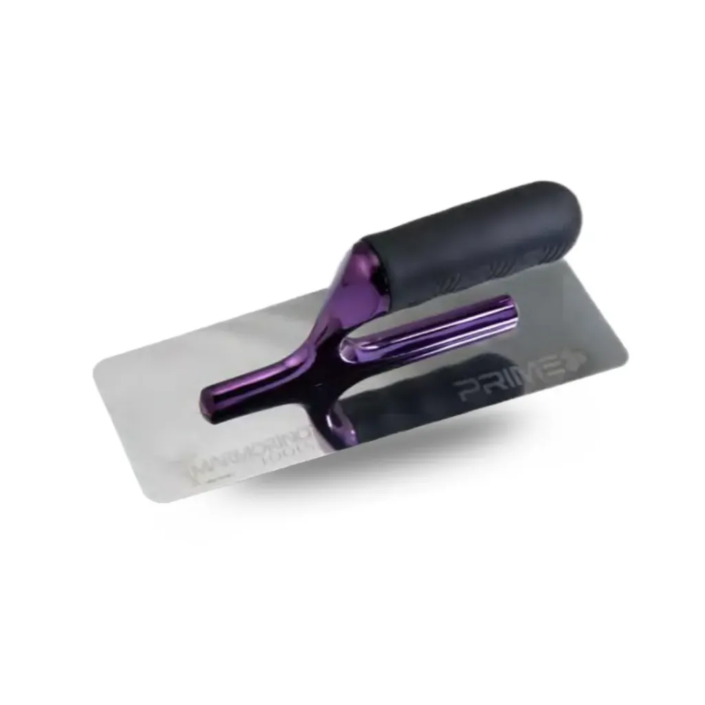 [MA21300] Prime Trowel - Platoir pour enduits blancs, lame rigide de 0.6mm en acier inoxydable - Marmorino Tools (200 x 80 mm)