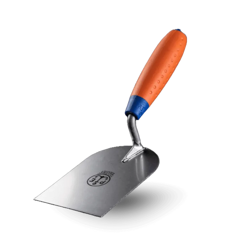 Truelle suisse inox 80 mm – Pour prélever les enduits dans le seau – Pavan