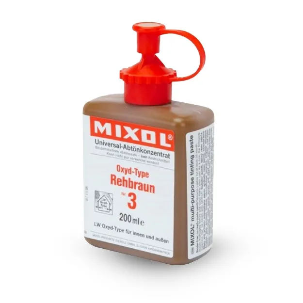 [MIXOL.23] Universeel vloeibaar pigment bruin N°3 - 200ML - Mixol