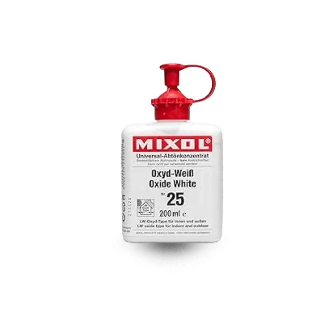 [MIXOL.225] Universeel vloeibaar pigment opaak wit N°25 - 200ML - Mixol