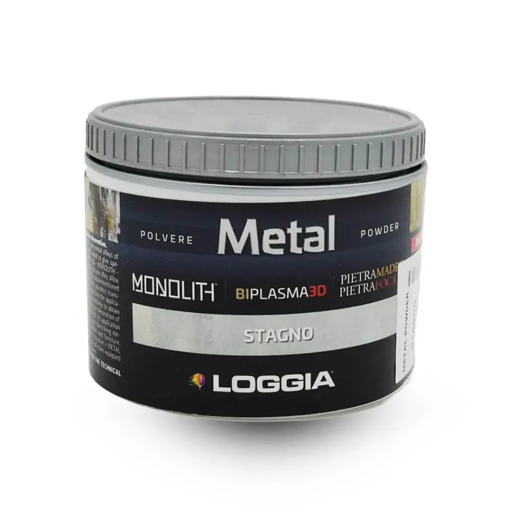 Poudre de métal Étain – Métallisation à froid pour Plasma Métal – Loggia (0.750 Kg)