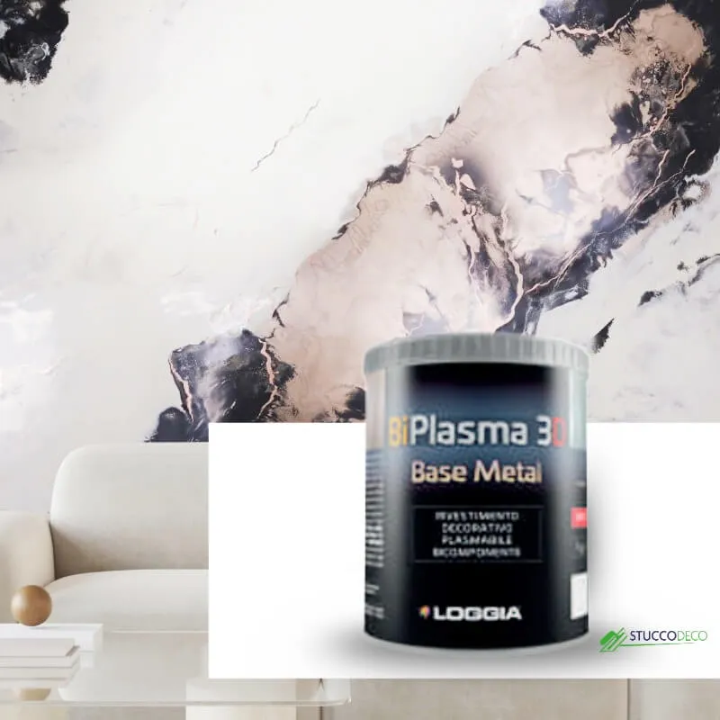 Bi-Plasma Base Métal – Résine bicomposante pour métallisation à froid – Loggia (1 Kg)