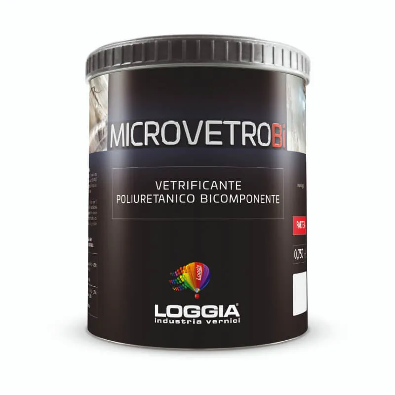 Microvetro BI Semi-lucido – Tweecomponenten fluweelmatte polyurethaanvernis – Loggia (1 Lt)