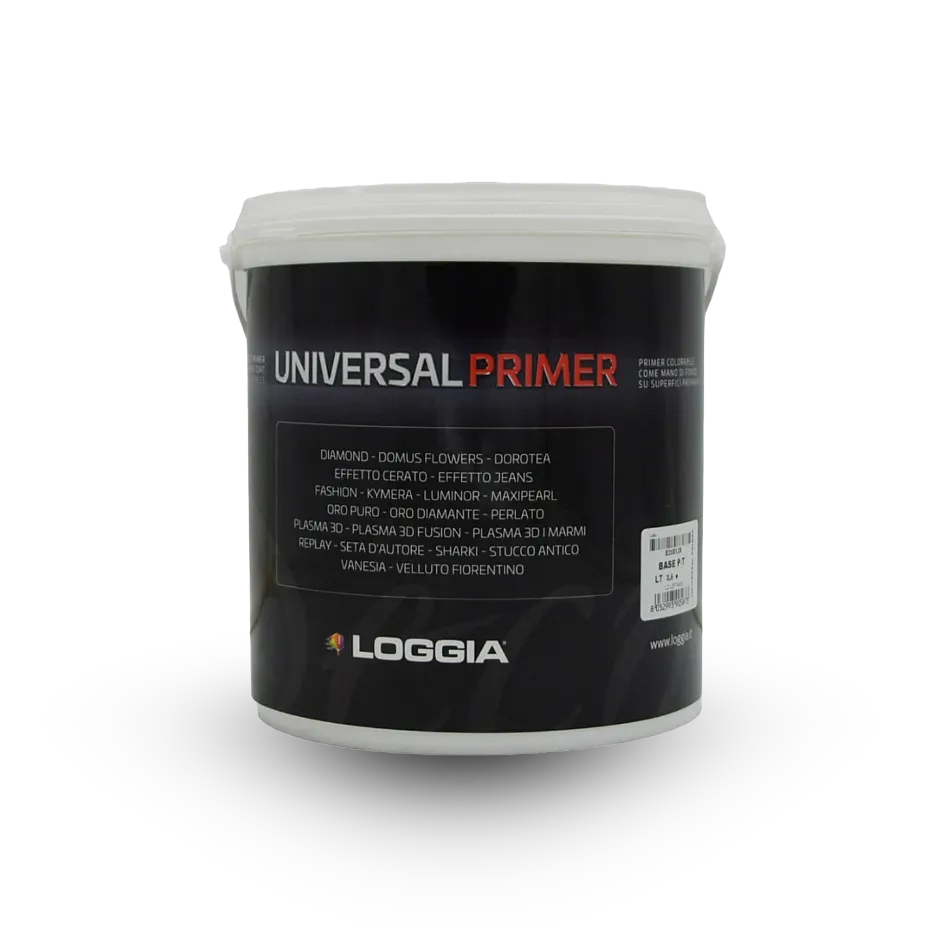 Universal Primer 2.5 Lt – Apprêt universel d’accrochage pour préparation des supports avant peinture décorative – Loggia