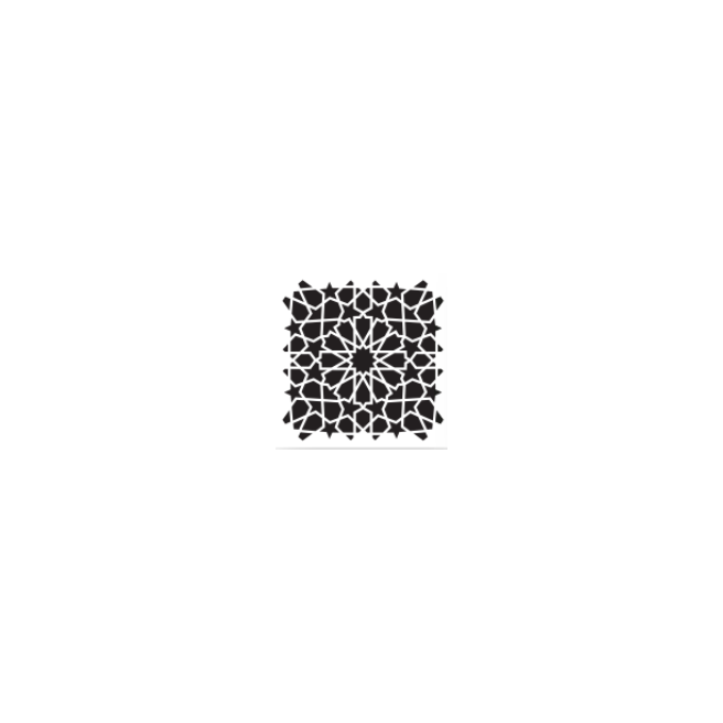 PVC stencil - Homa01 Loggia 60x60cm - Loggia