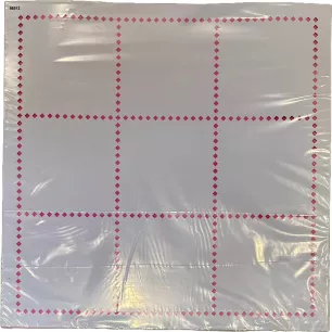 PVC stencil - Tile structure 60x60 cm - Marmorino tools