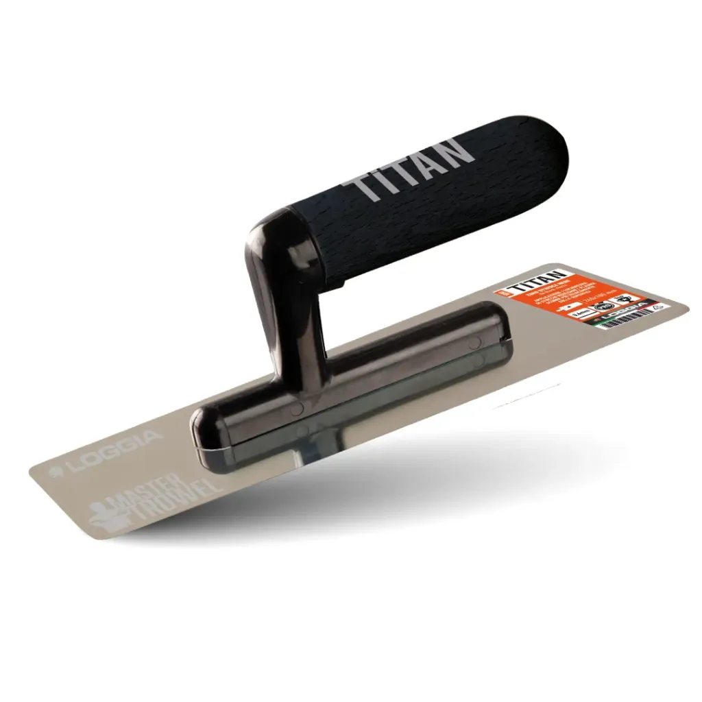 Titan Master Trowel - Taloche rigide pour enduits blancs, lame 0.6mm  - Loggia