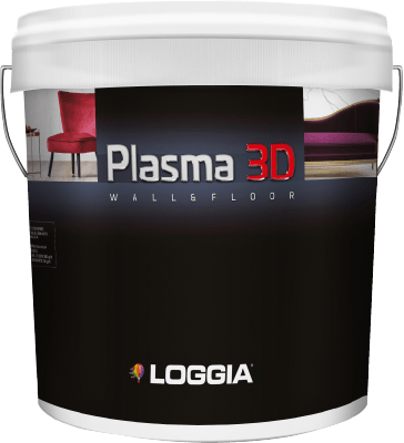 Plasma 3D – High-resistance decorative stucco – Loggia